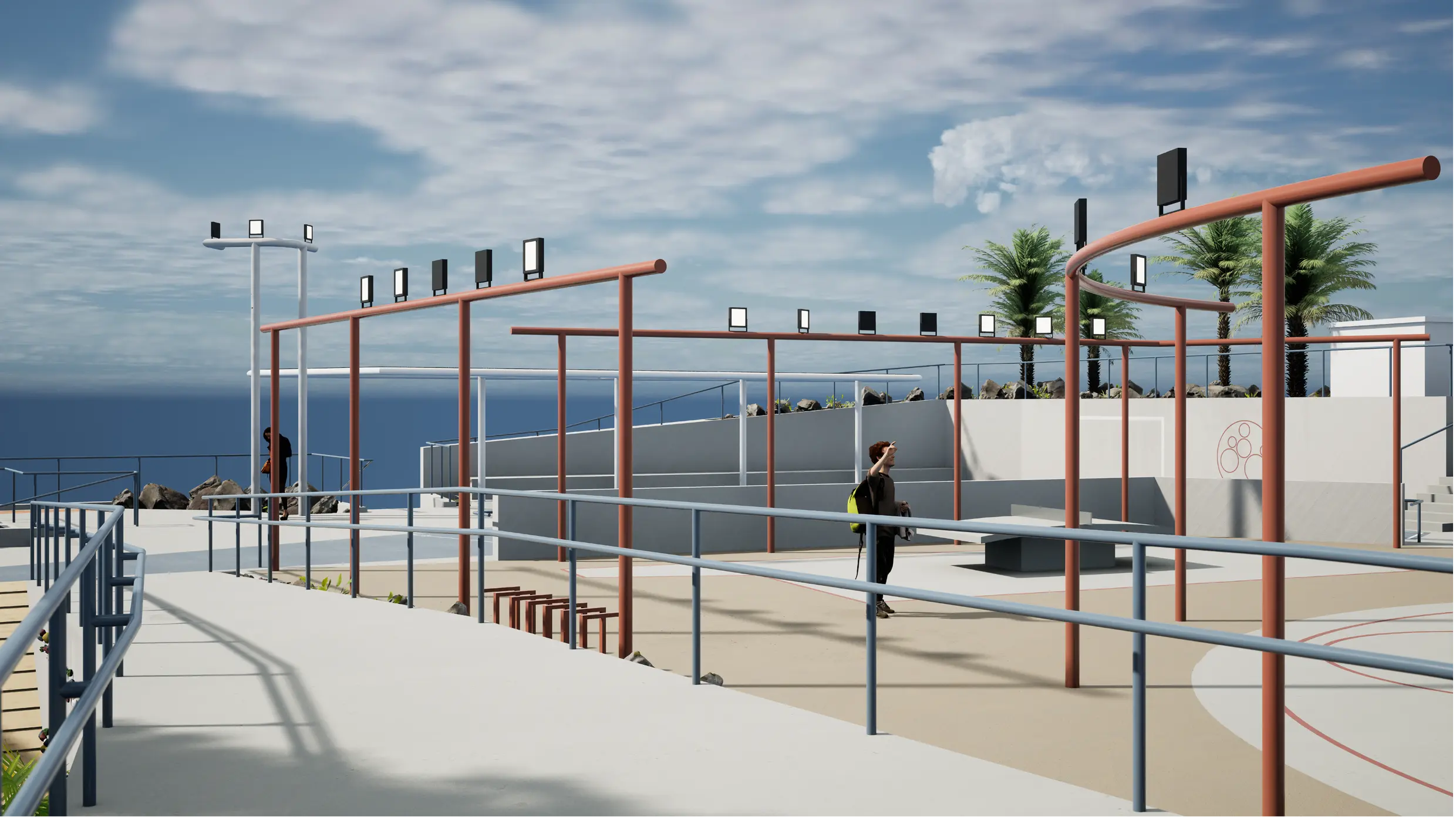 espacio-publico-rampa-estructura-metalica-promenade